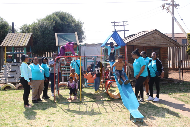 BRINGING JOY AND PLAY: FNB HANDS OVER BRAND-NEW JUNGLE GYM AT CHILD AID DOORNKOP